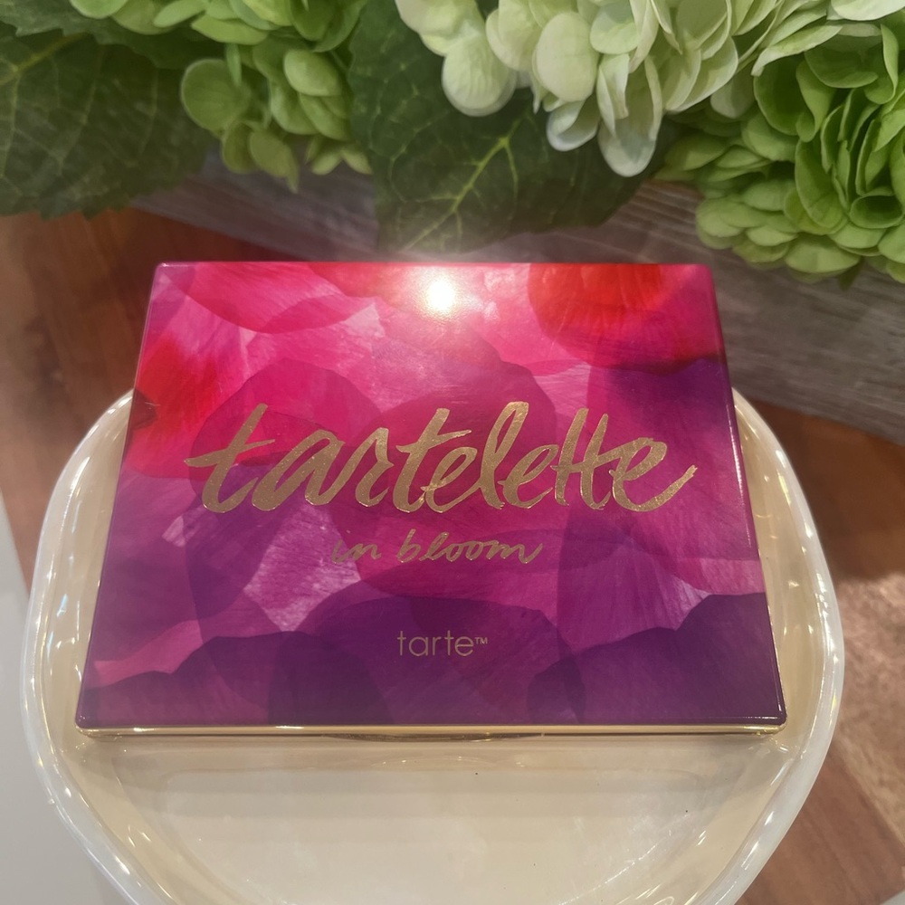 Tarte Tartelette In Bloom Palette with Red and Purple Design